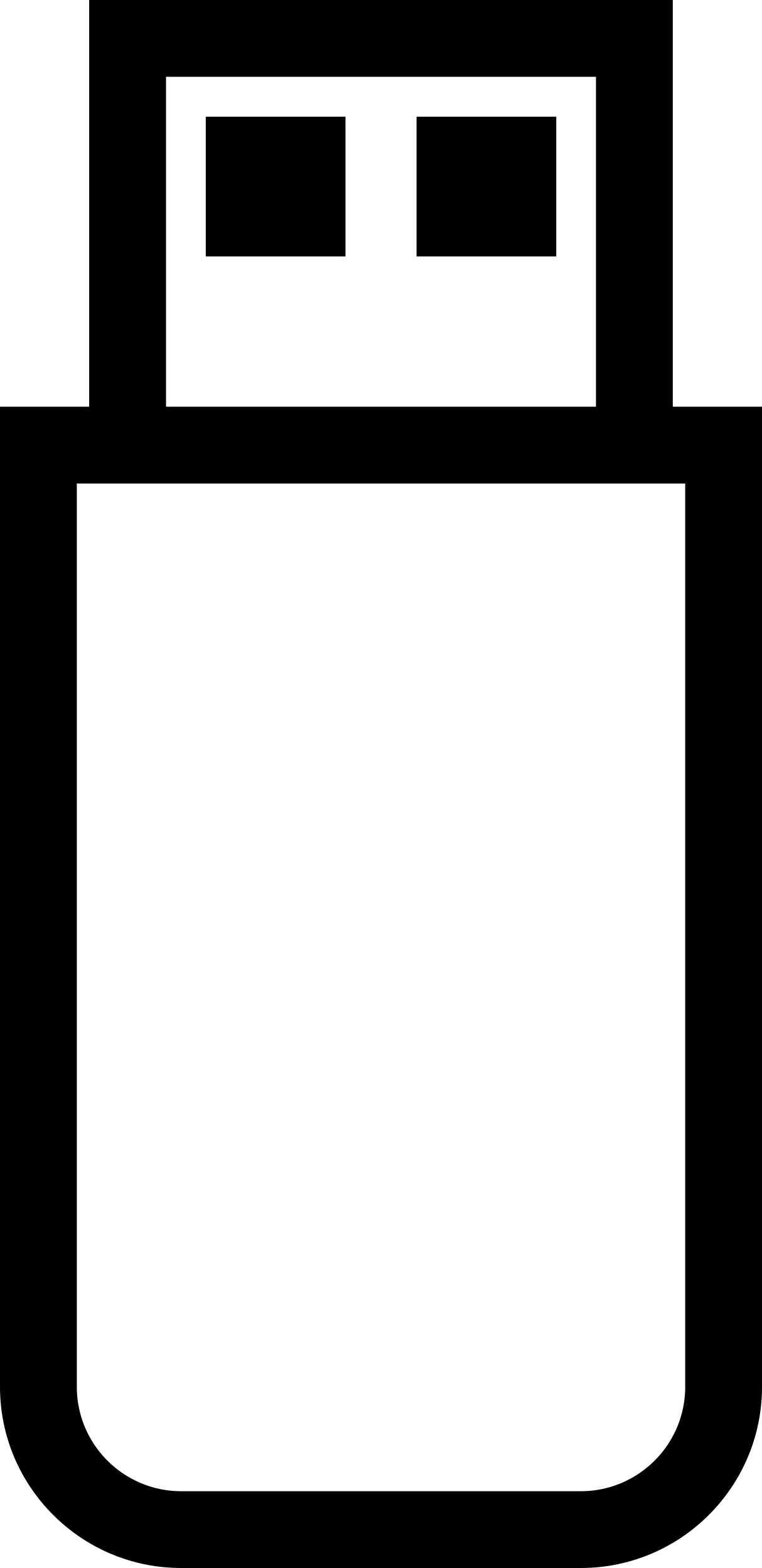 Pendrive Outlined Craft Design Svg File Free Vectors